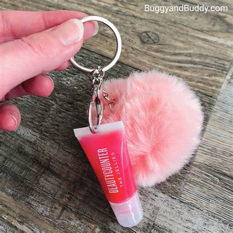 burberry with chains|Burberry lip gloss keychain.